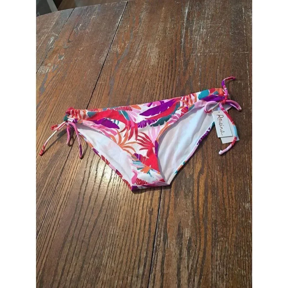 New XL Raisins Paraiso Palms Luna Pant Bikini Swimsuit Bathing Suit Bottoms